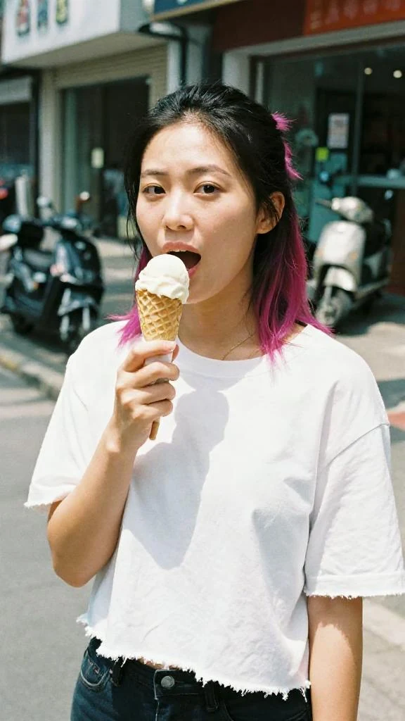 Baja el helado y habla