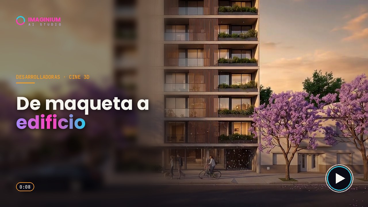 De maqueta a edificio