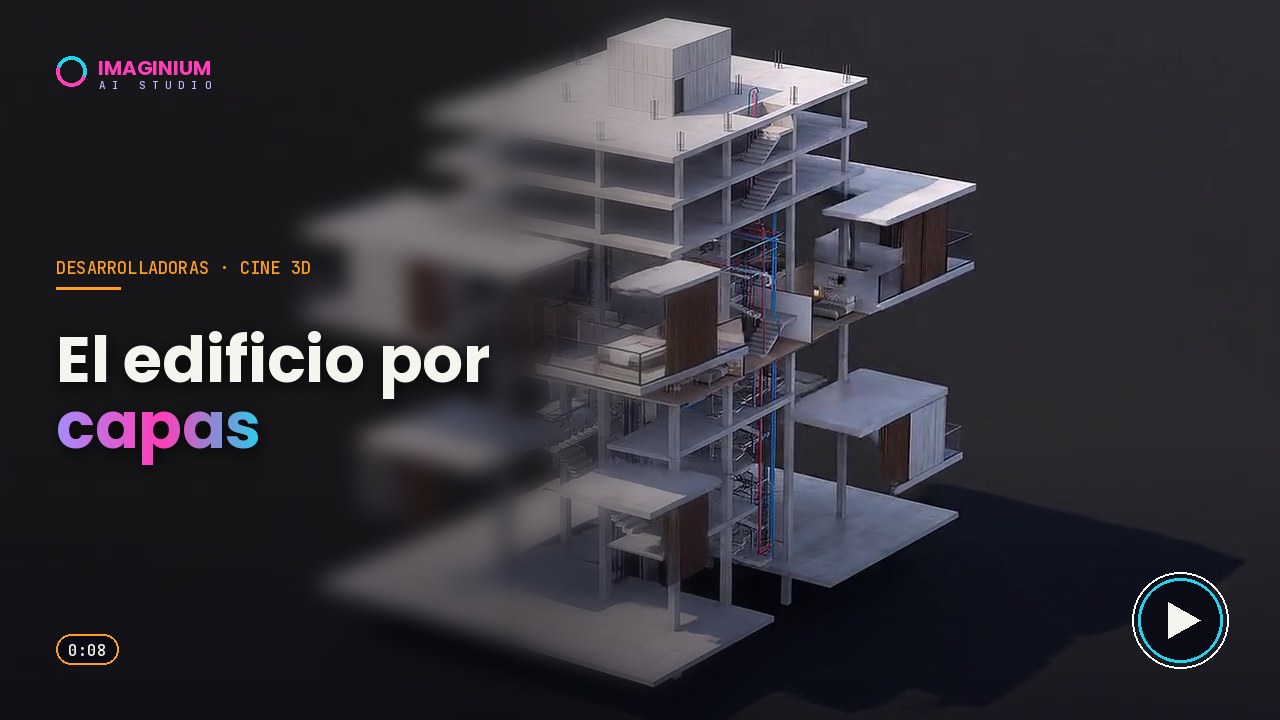 El edificio por capas