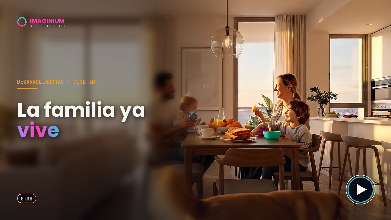 La familia ya vive