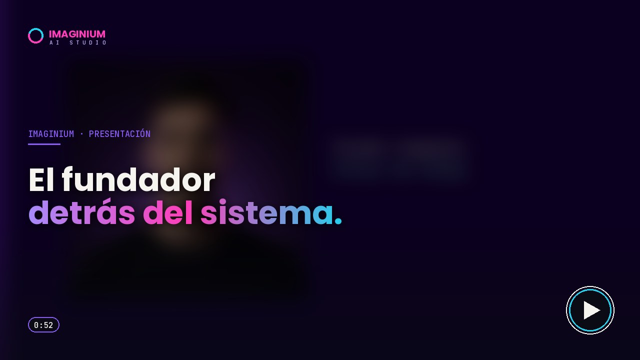 El fundador detrás del sistema