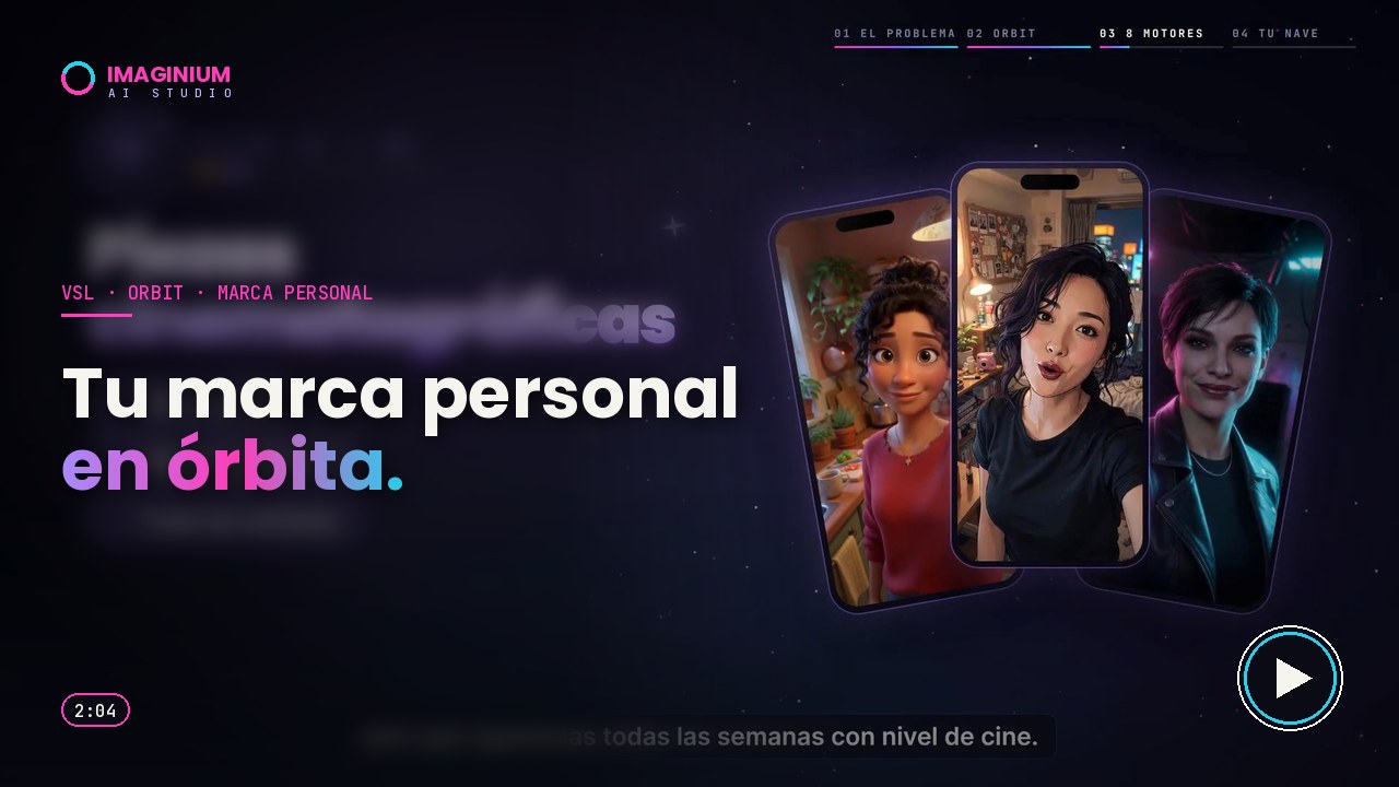 ORBIT · Tu marca personal en órbita