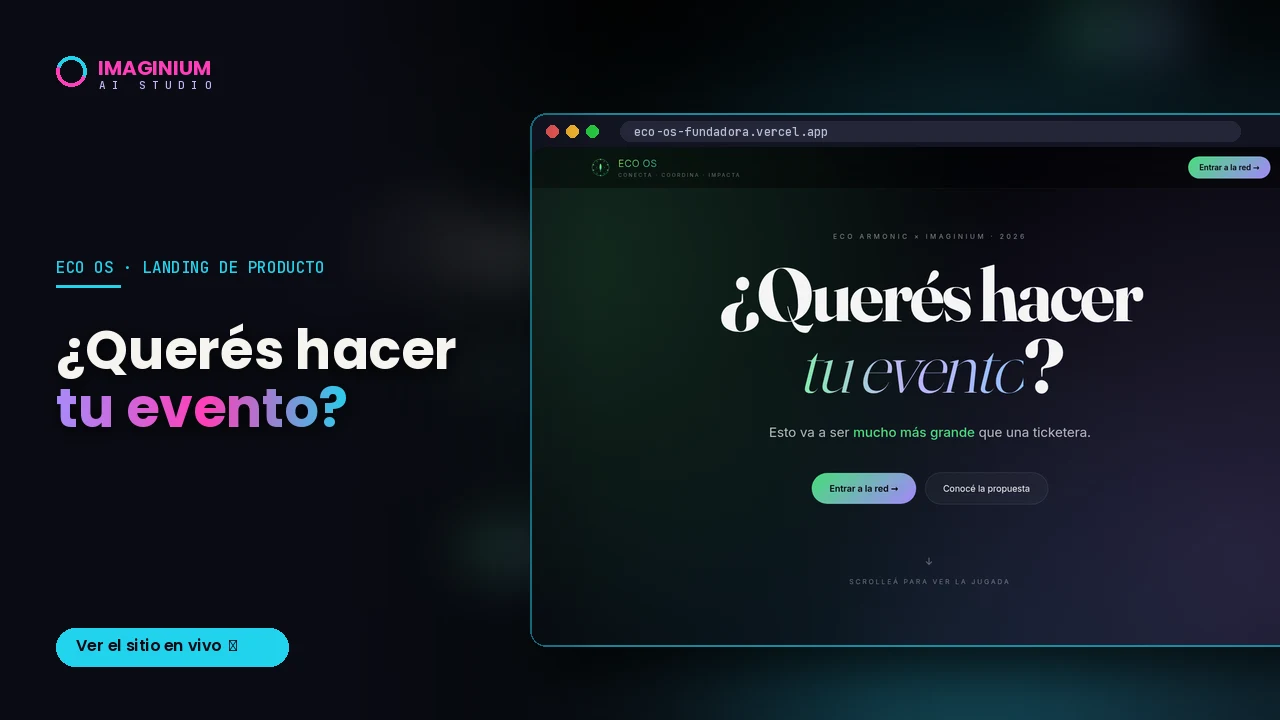 ¿Querés hacer tu evento?