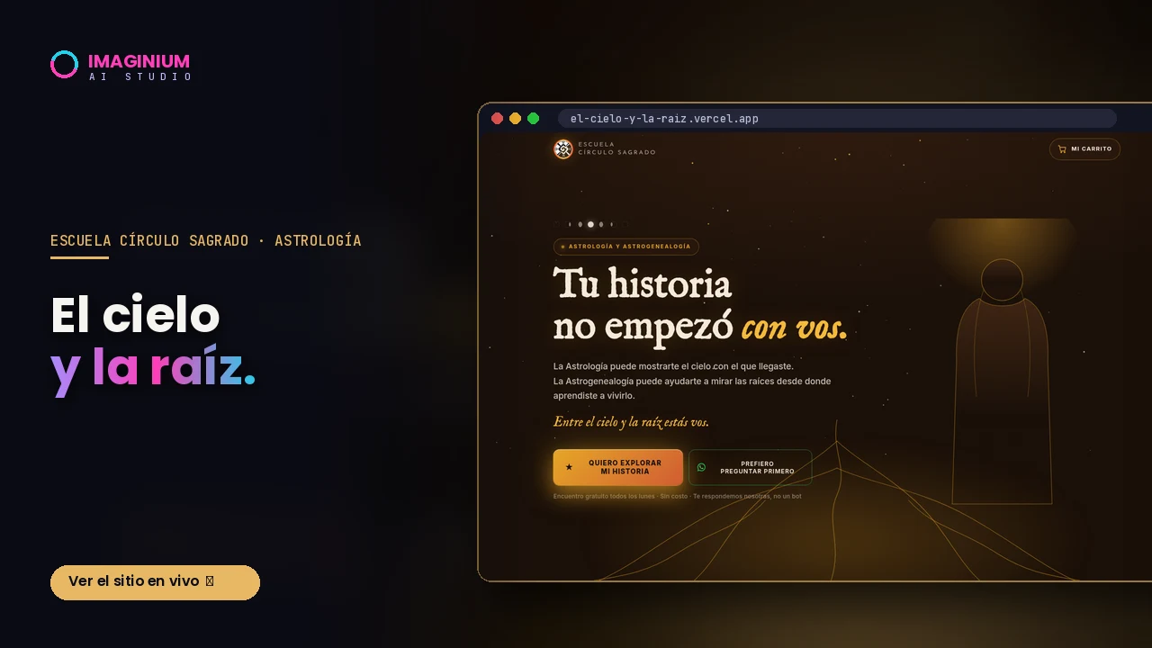 El cielo y la raíz