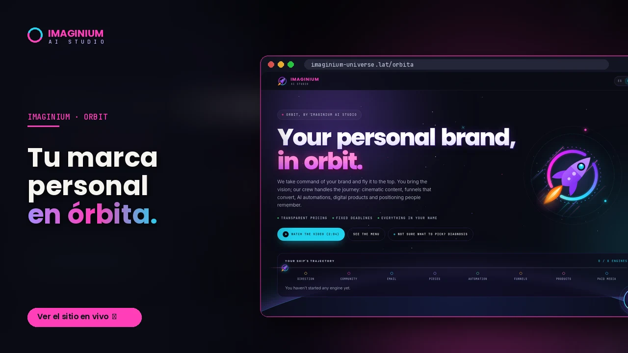 Tu marca personal en órbita