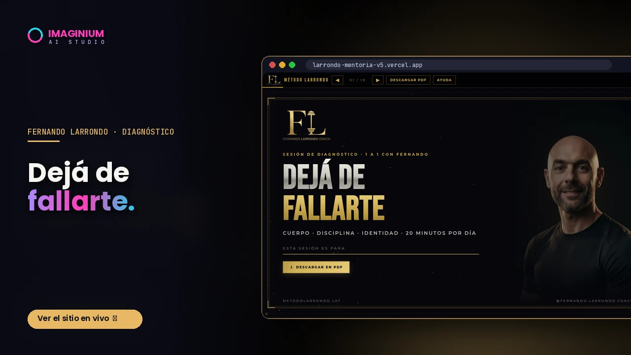 Dejá de fallarte